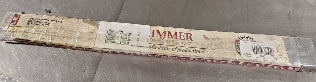 Zimmer Industries Steel Rule 918X10TX032S OP#9 2PT CFDB PN-48 (68 Count)