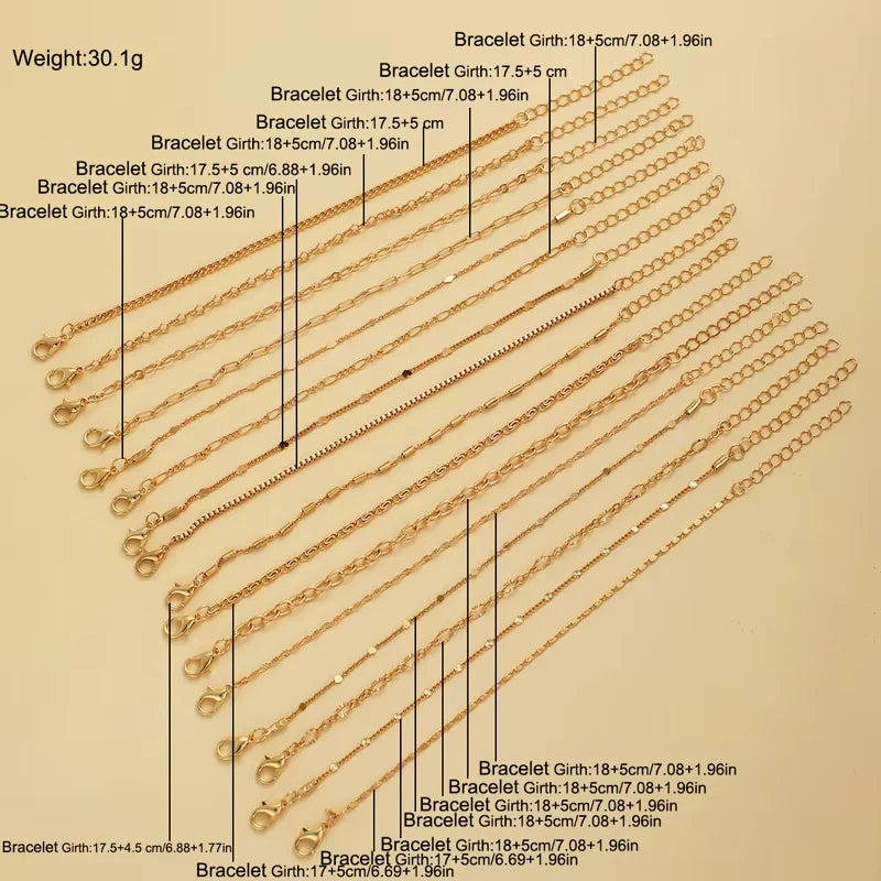 16pc Classic Bracelet Stack