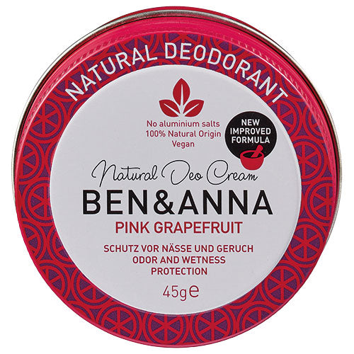 Ben & Anna Deo Cream | Pink Grapefruit fra Ben & Anna på Mecindo.dk