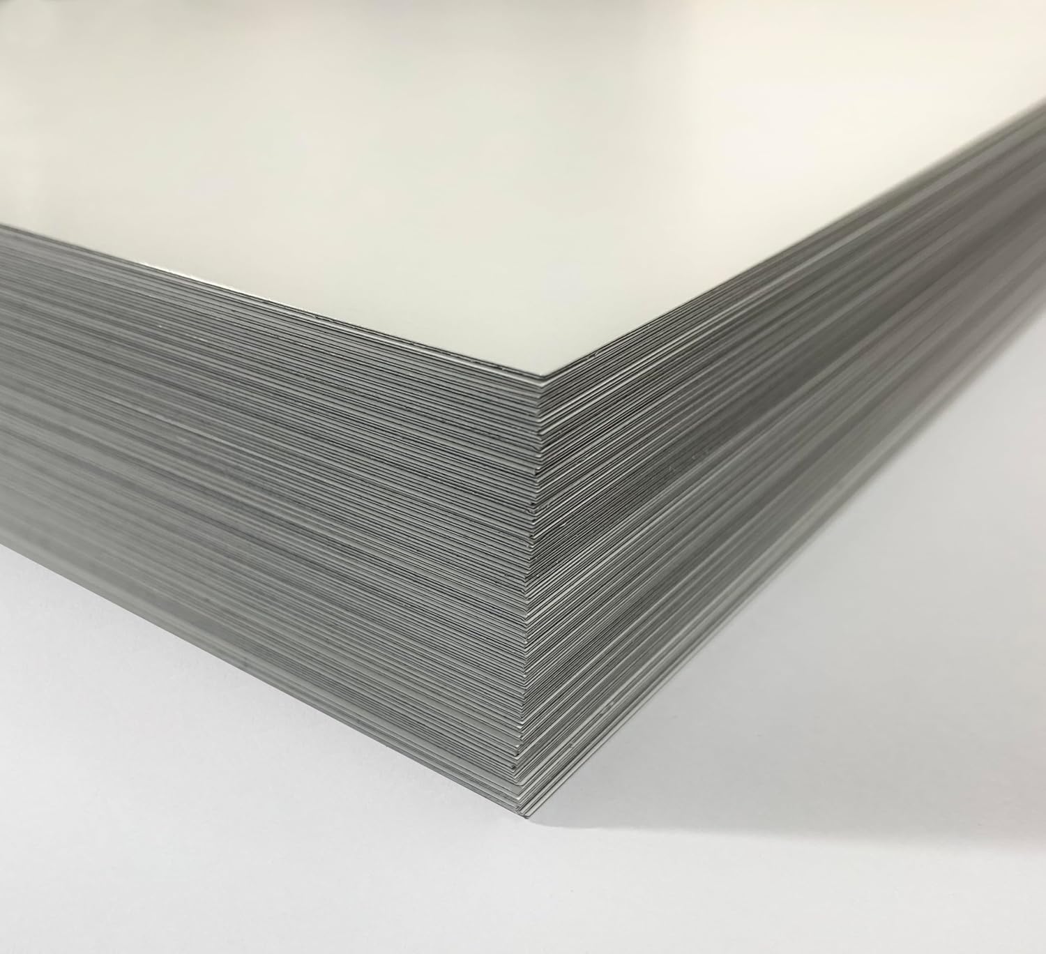 310gsm Black Core TCG Cardstock - DIY Proxy - Blank Smooth Blackcore Playing Card Stock - 8.5 * 11in Sheets - Laser or UV Printing Only (20x310gsm Black Core)