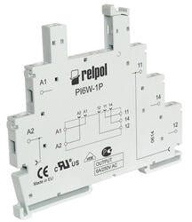 RELPOL S.A Relay socket for RM699BV - Input: 115VAC/DC, width: 6,2mm
