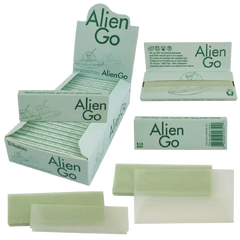 Alien Go 1 1/4 Size Green Rolling Papers - Bittchaser Smoke Shop