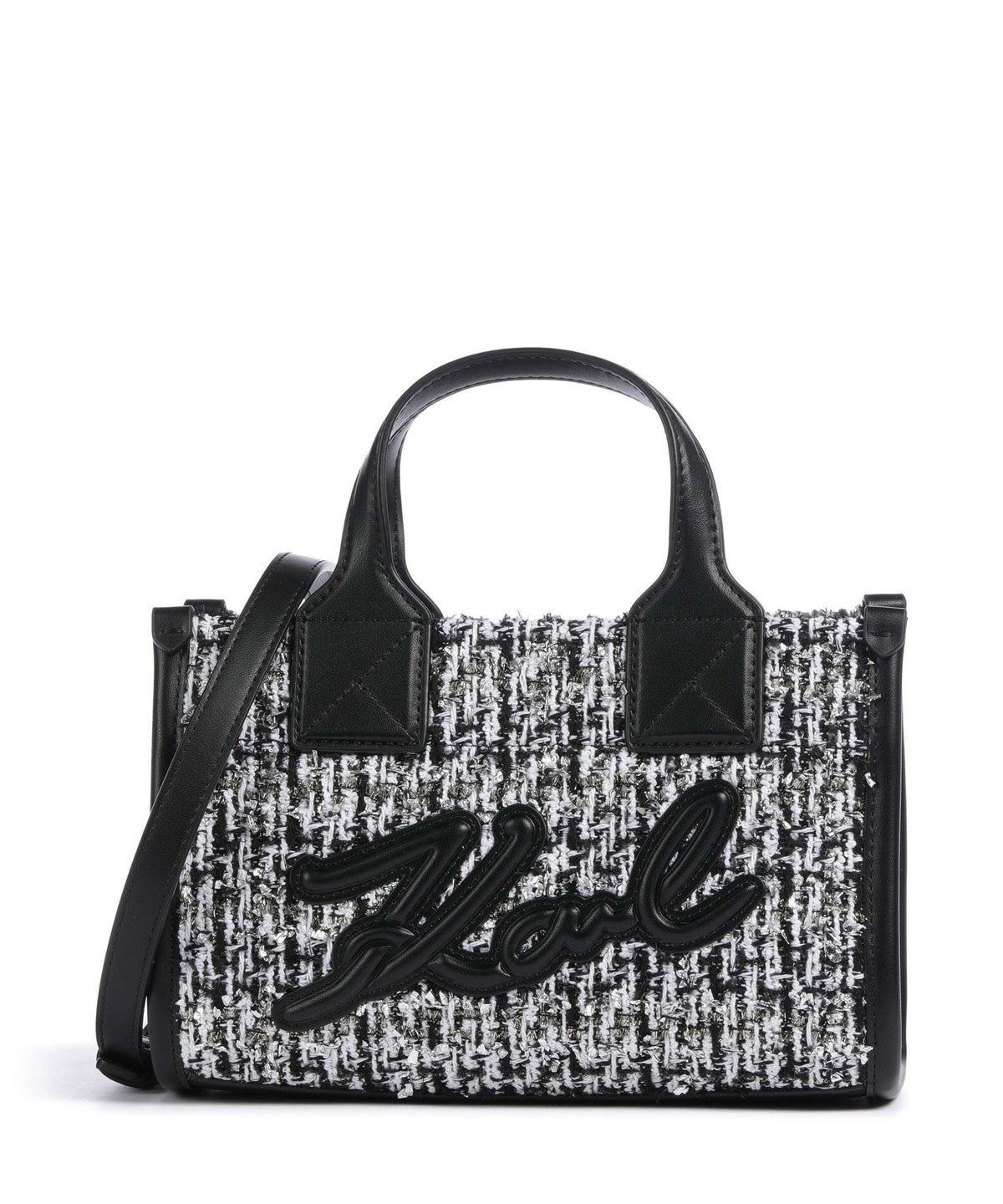 Karl Lagerfeld K/Skuare Small Handbag black/white