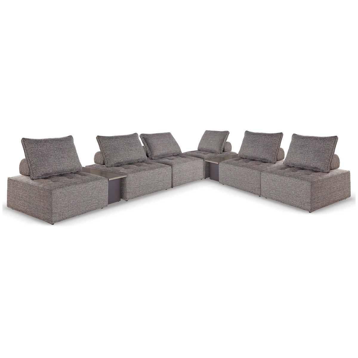 Signature Design by Ashley Bree Zee P160P14 8 pc Outdoor Modular Seating IMAGE 1