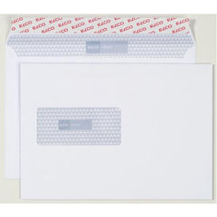 Elco Couvert C5, Fenster links, hochweiss, 90 g/m², fensterfolie lasertauglich, mit innendruck – 500 Stk.