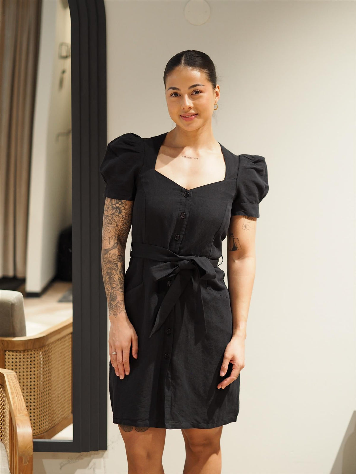 Levi Dress Black | Pia Tjelta