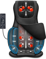 Fauteuil de massage Snailax Shiatsu dos et cou avec chaleur et compression – Boîte ouverte
