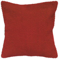 Rizzy Home | T05285 | Down Fill Decorative Pillow | 20"x20" Red/Orange/Red