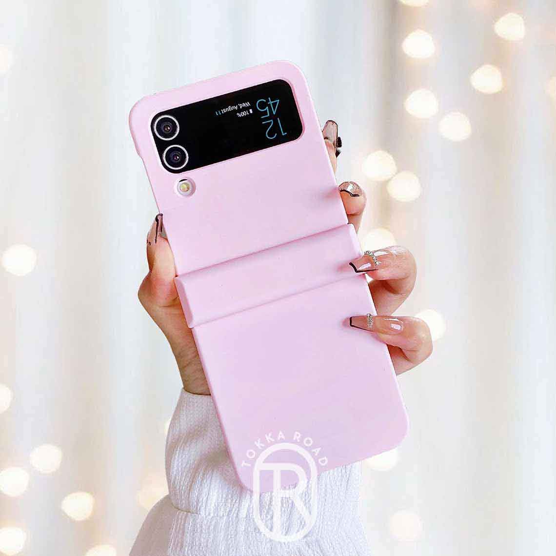 925 pantone pastel tough silicon case with hinge cover samsung z flip 3 4 5 cute soft colors 925 phone case australia