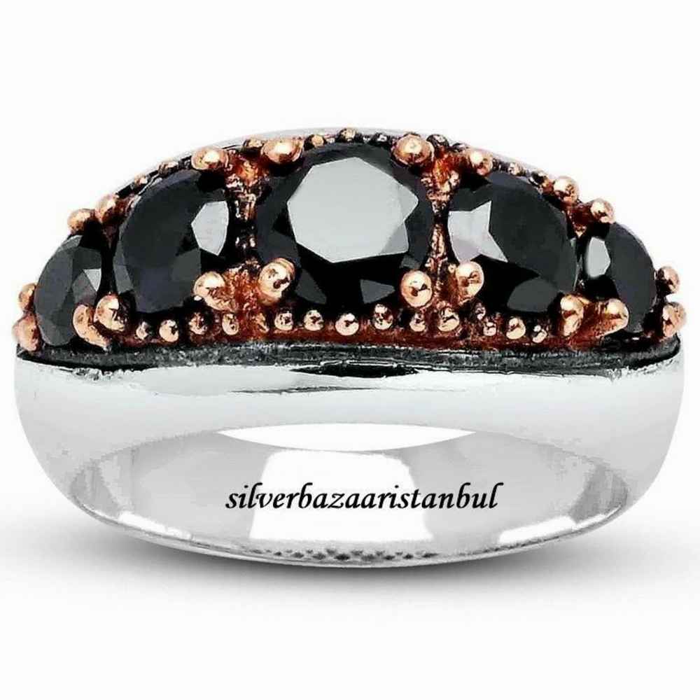 925 Sterling Silver Special Luxury Onyx Stone Mens Man Ring silverbazaaristanbul