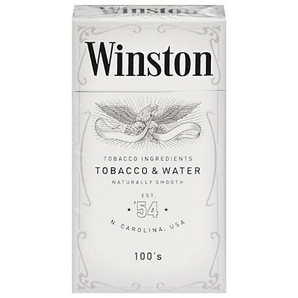 Winston Cigarettes Ultra Lights 100s Box - Pack