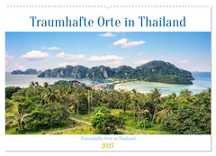 Traumhafte Orte in Thailand (CALVENDO Wandkalender 2027)