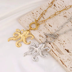 Octopus Toggle Necklace