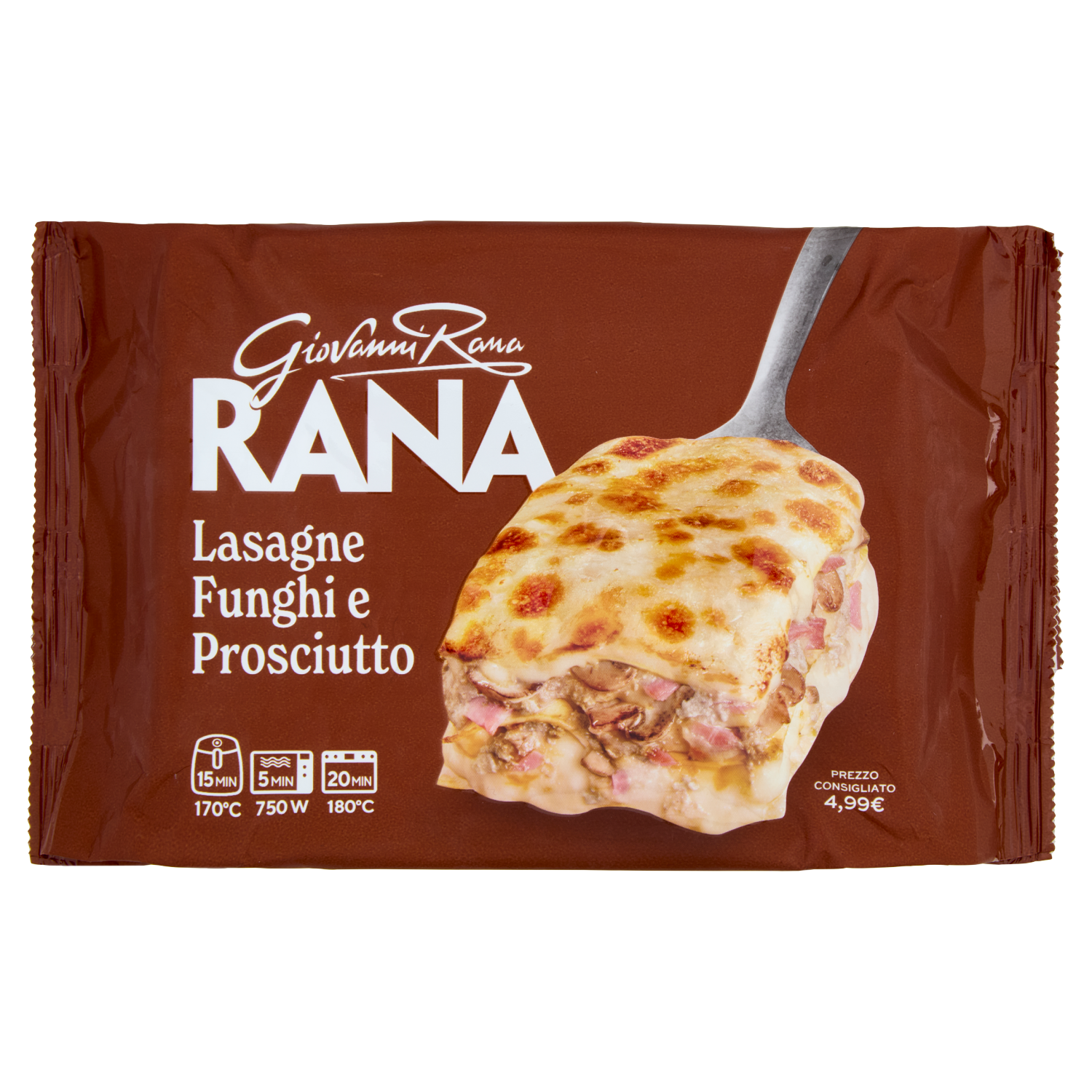 RANA LASAGNA FUNGHI PORCINI 350g (8 in a box)available from our italian retail store