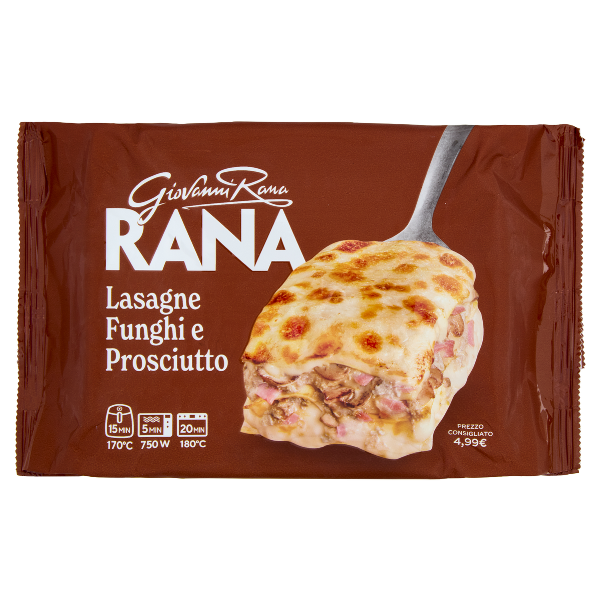 RANA LASAGNA FUNGHI PORCINI 350g (8 in a box)available from our italian retail store