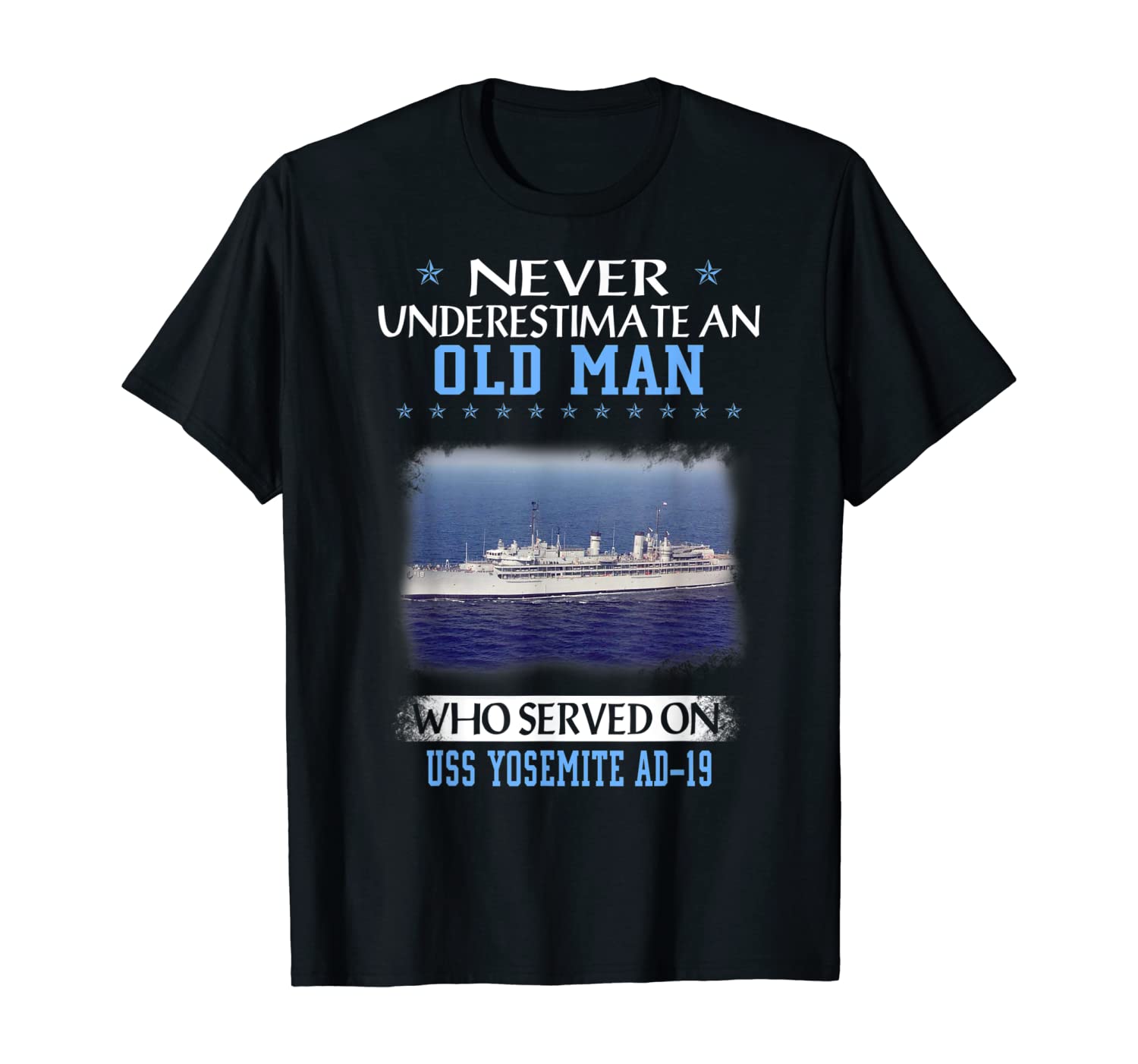 USS Yosemite AD-19 T-Shirt T-Shirt 894203