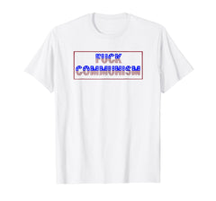 Funny shirts V-neck Tank top Hoodie sweatshirt usa uk au ca gifts for Vintage Fuck Communism T-Shirt-Anti-Communist Tees 3588889