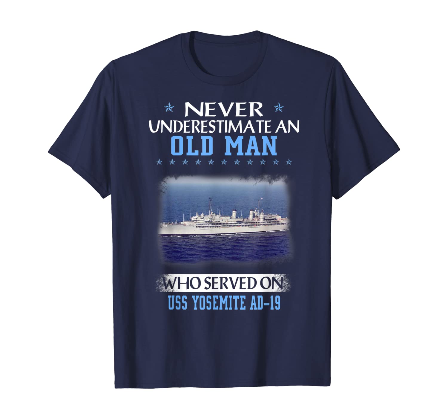 USS Yosemite AD-19 T-Shirt T-Shirt 894203