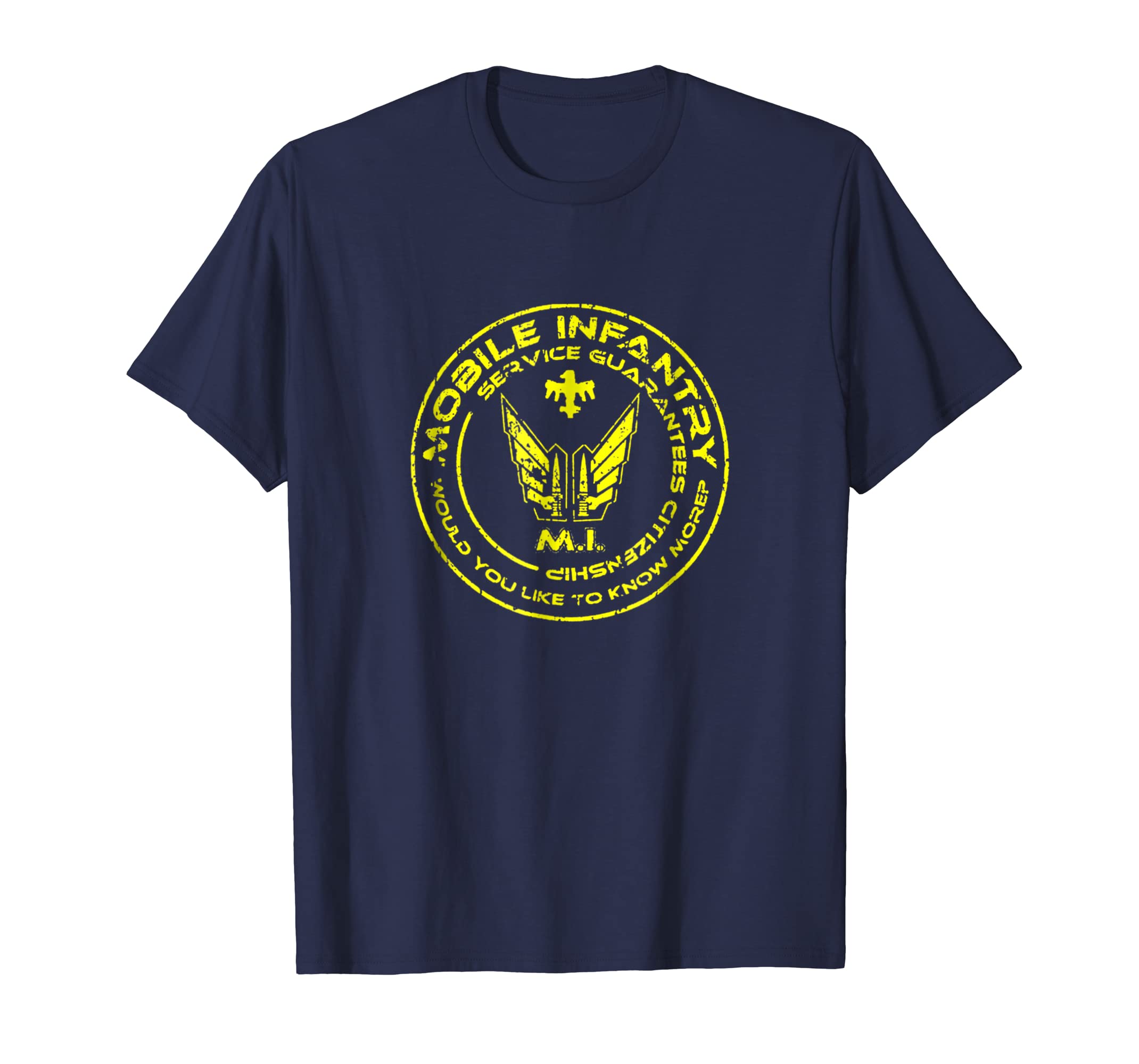 Funny shirts V-neck Tank top Hoodie sweatshirt usa uk au ca gifts for Starship Troopers - Mobile Infantry Patch Shirt 1364714