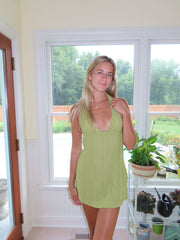 Isla Mini Dress - Juniper