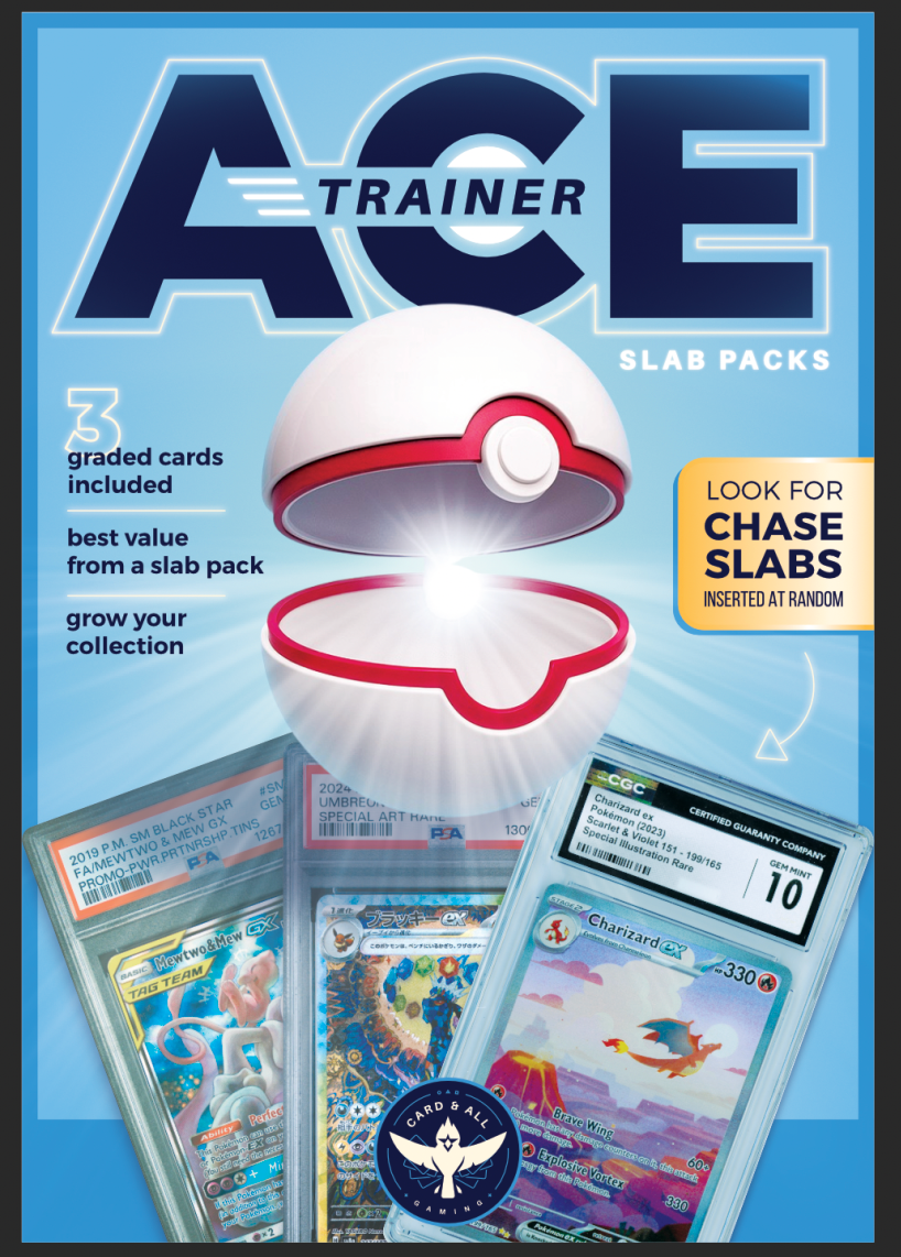 Ace Trainer Slab Pack - Standard (3 Pack)