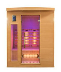 France Sauna Apollon Quartz Infrarød Sauna 3 personer