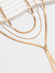 Multi-Layer Lariat Necklace