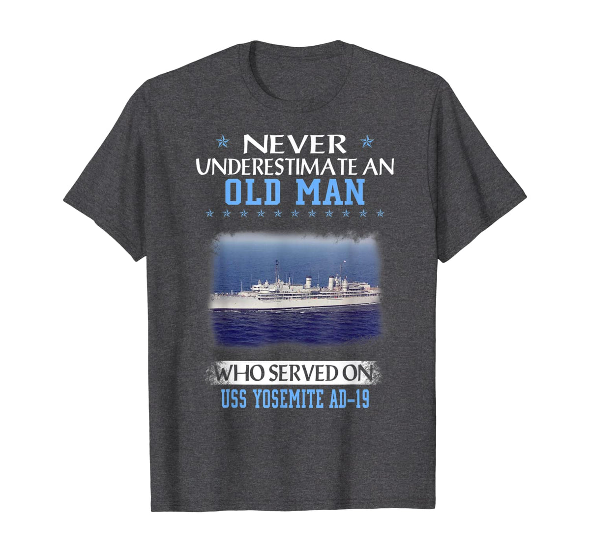 USS Yosemite AD-19 T-Shirt T-Shirt 894203