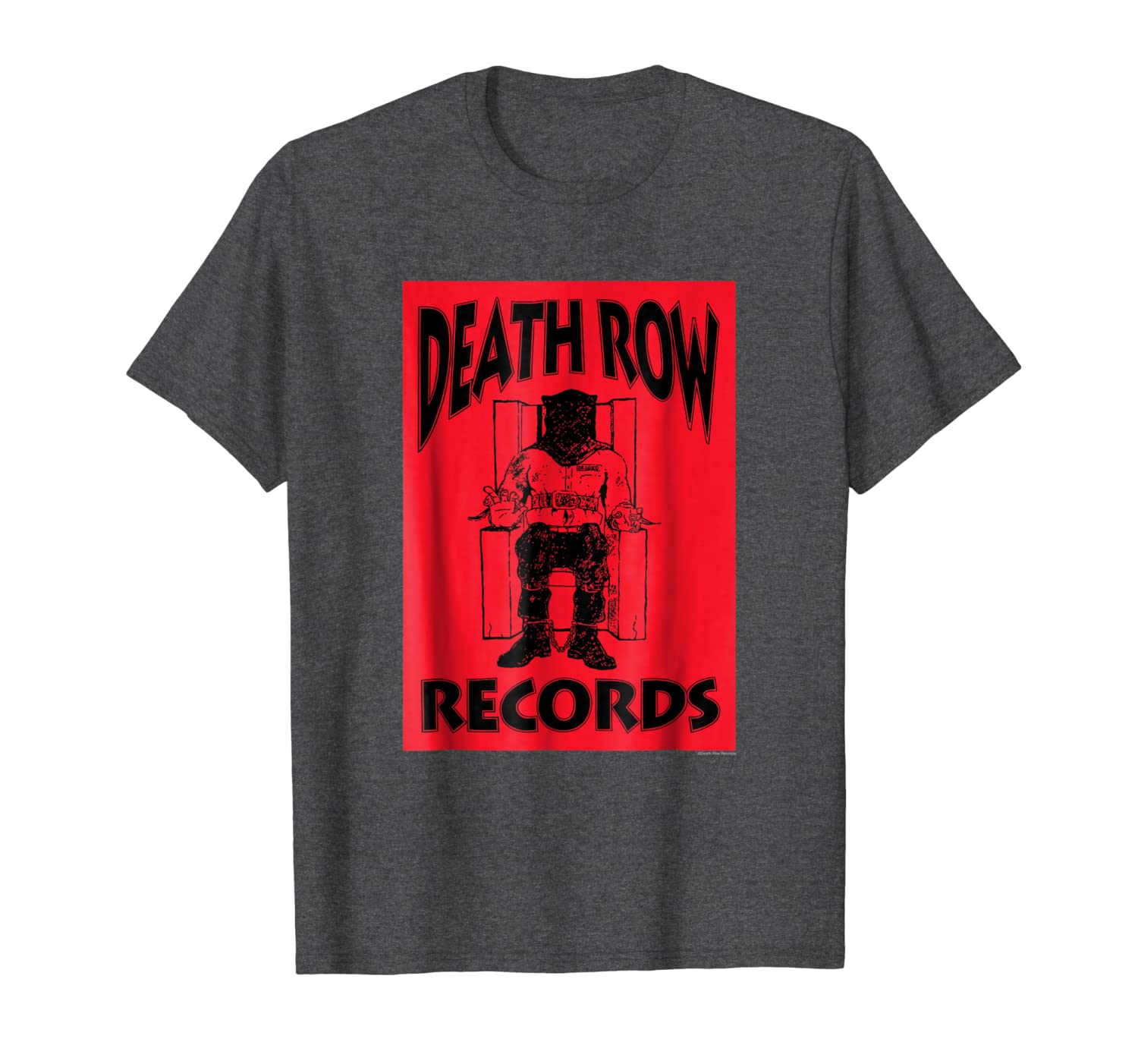 Death Row Records Logo Black Box Reversed T-shirt 255969