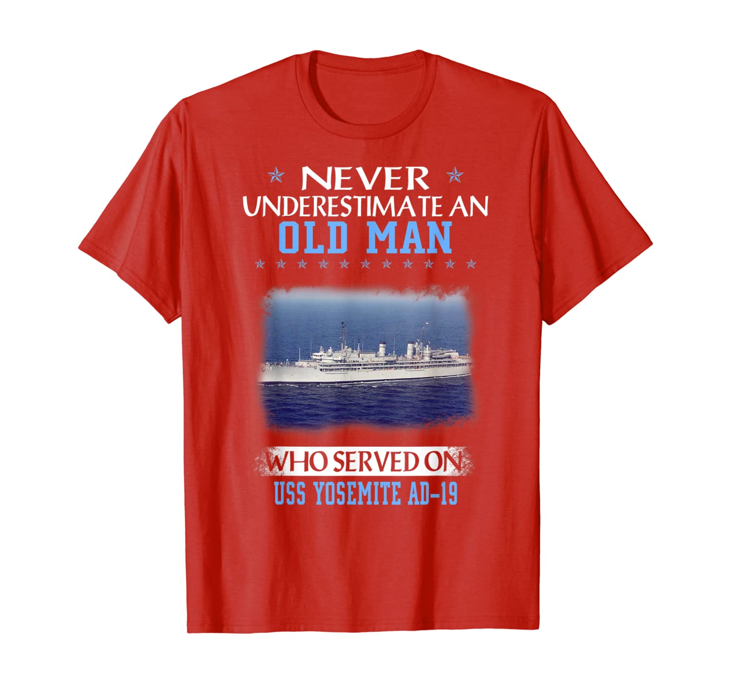 USS Yosemite AD-19 T-Shirt T-Shirt 894203