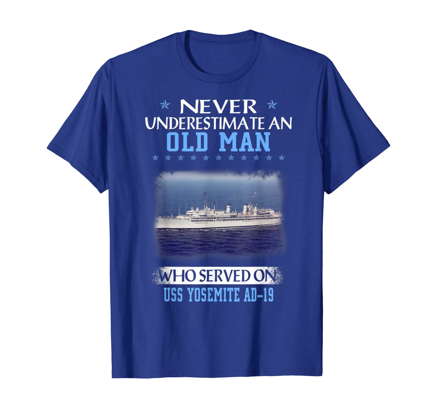 USS Yosemite AD-19 T-Shirt T-Shirt 894203