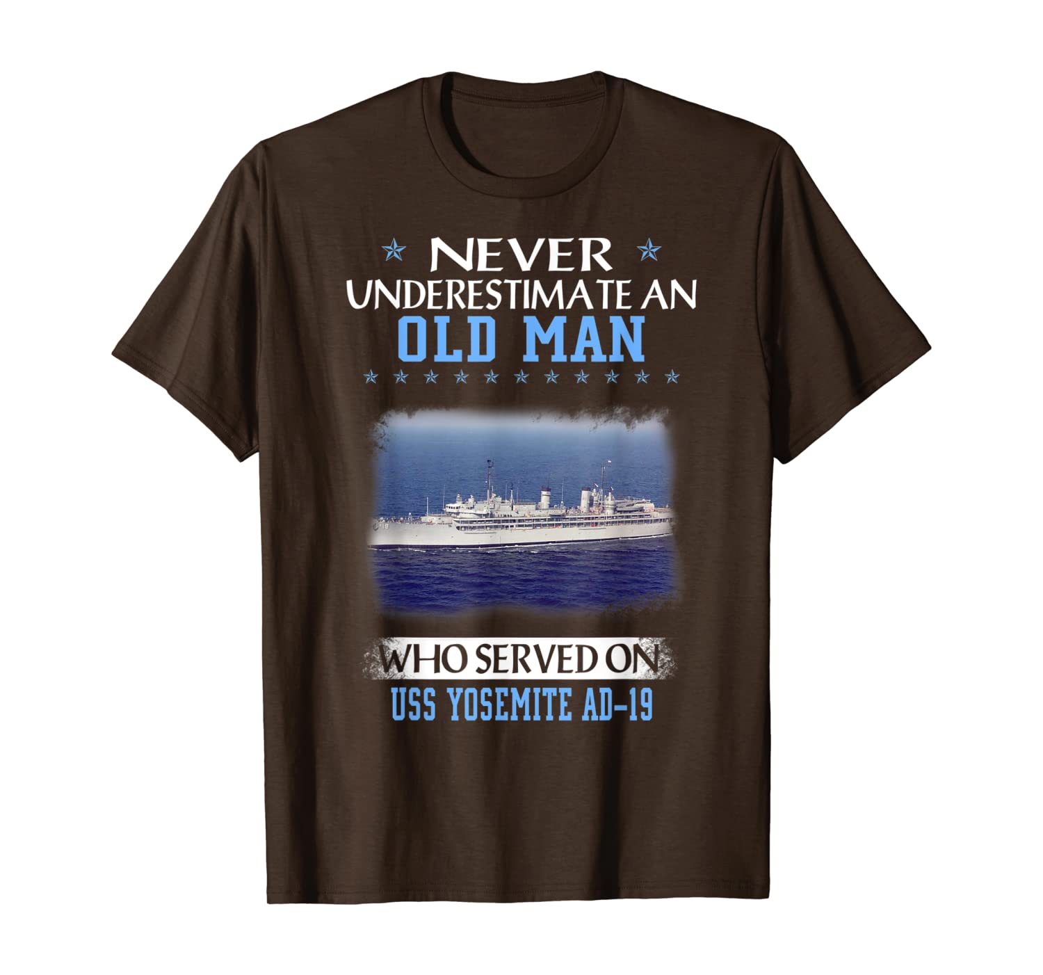 USS Yosemite AD-19 T-Shirt T-Shirt 894203