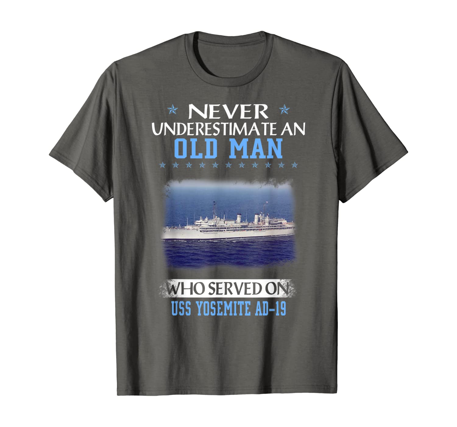 USS Yosemite AD-19 T-Shirt T-Shirt 894203