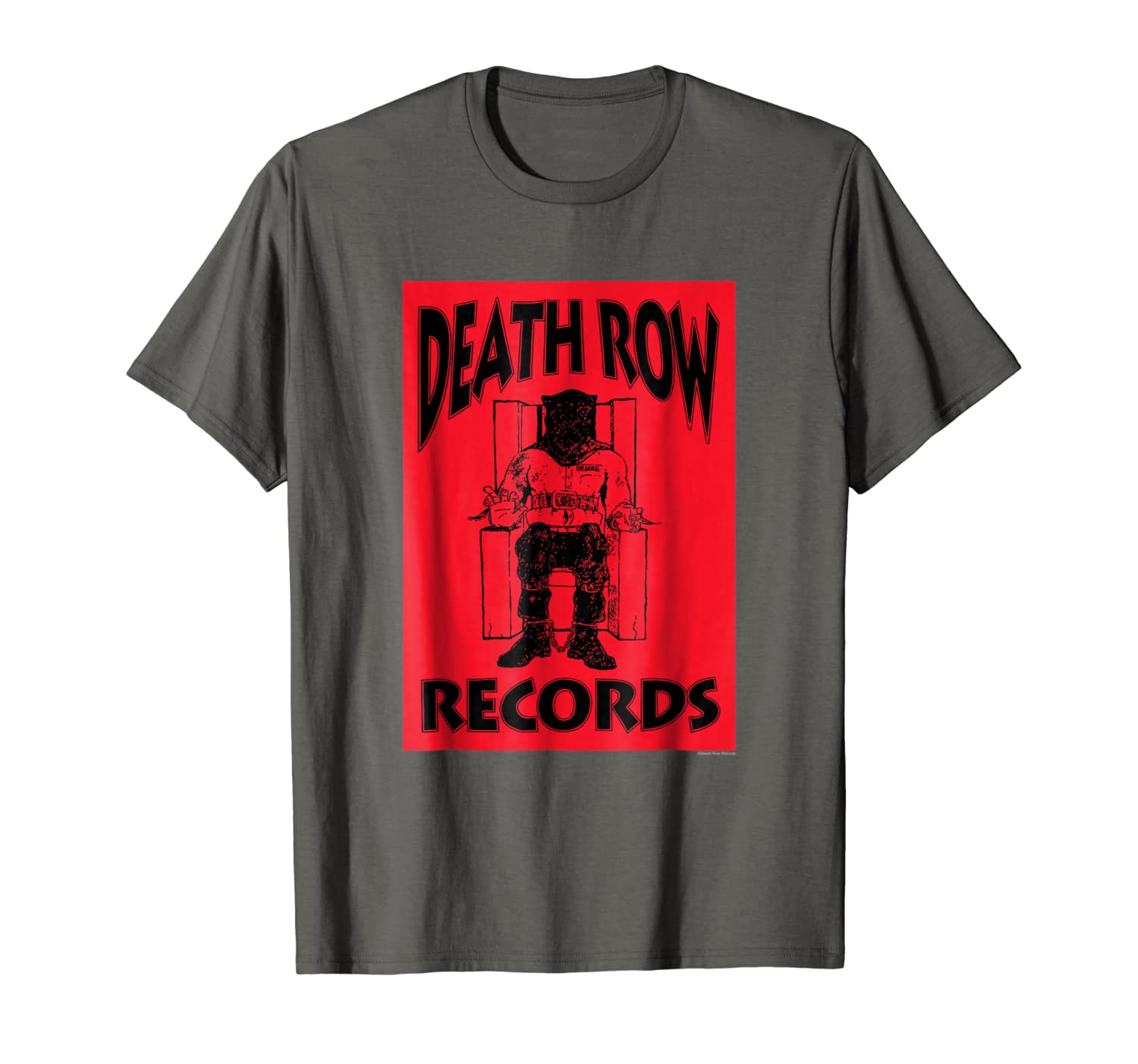 Death Row Records Logo Black Box Reversed T-shirt 255969