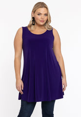 Singlet wide bottom DOLCE - purple