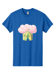 Cotton-Candy-Tent Men'S Graphic Tee, 100% Cotton, Comfortable Casual Summer Wear, Machine Washable, Vintage Camera, Old Camera, Antique Camera, Black Camera, Classic Photography, Photography Equipment, Nostalgic Device, Film Camera, Camera Art Baj416