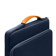 Defender-A14 Laptop Briefcase - Navy blue 14 inch
