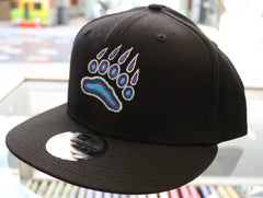 BLACK SNAP BACK CUSTOM RIVERFLOWING CREEATIONS DESIGN