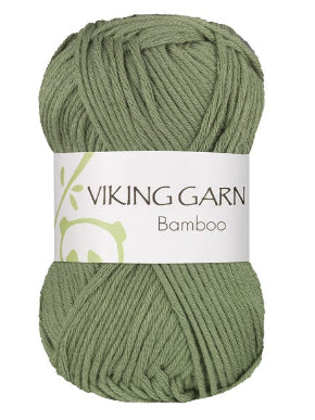 Bamboo 634 grønn, viking garn