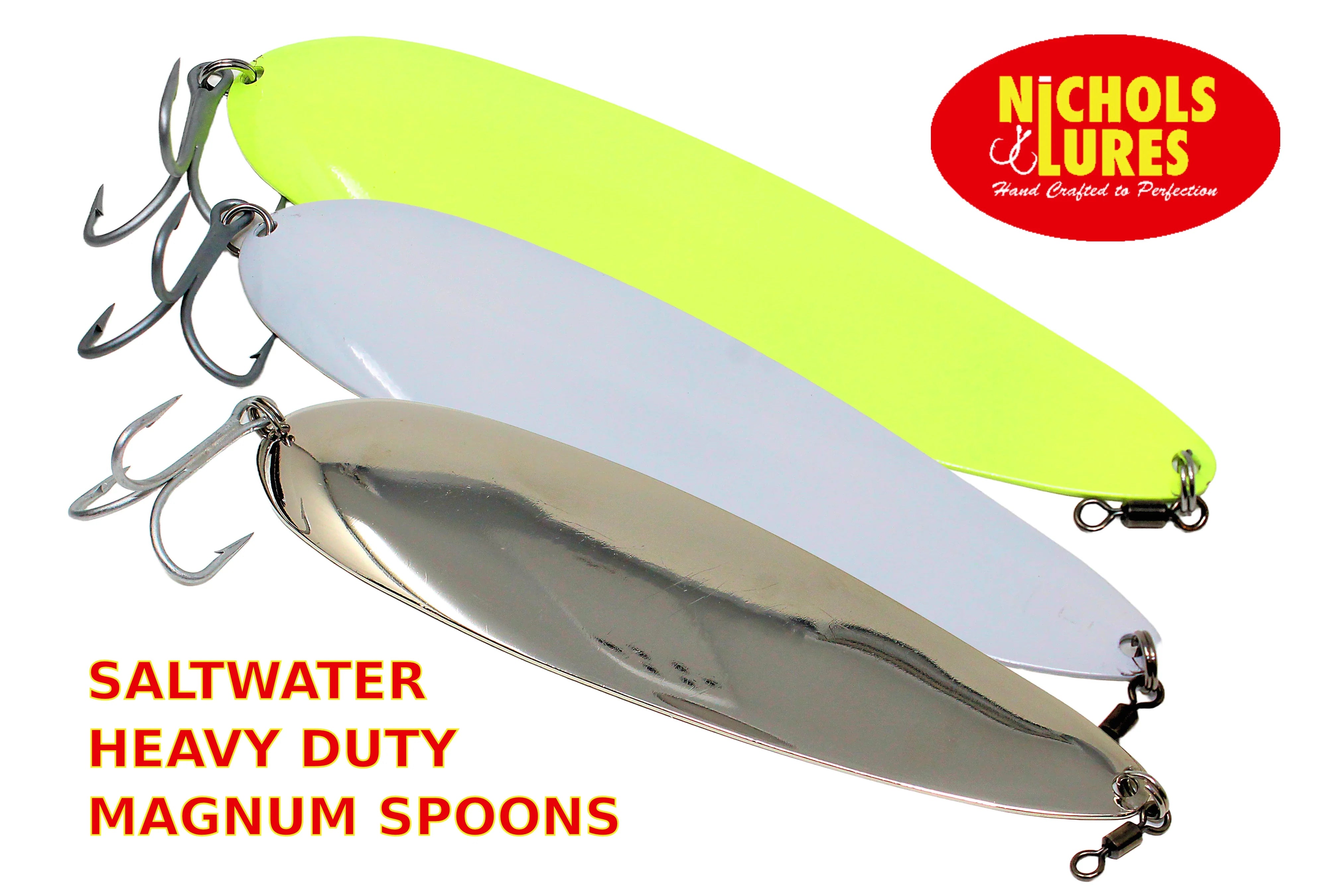 Ben Parker Saltwater Heavy Duty Magnum Spoons