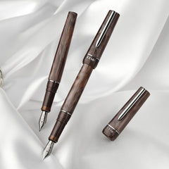 Benu Haute Fountain Pen - Satin-Pen Boutique Ltd