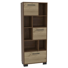 Biblioteca Marsella Gales 62.5x160.6cm Rectangular con Seis Compartimientos - Bibliotecas | Bylmo