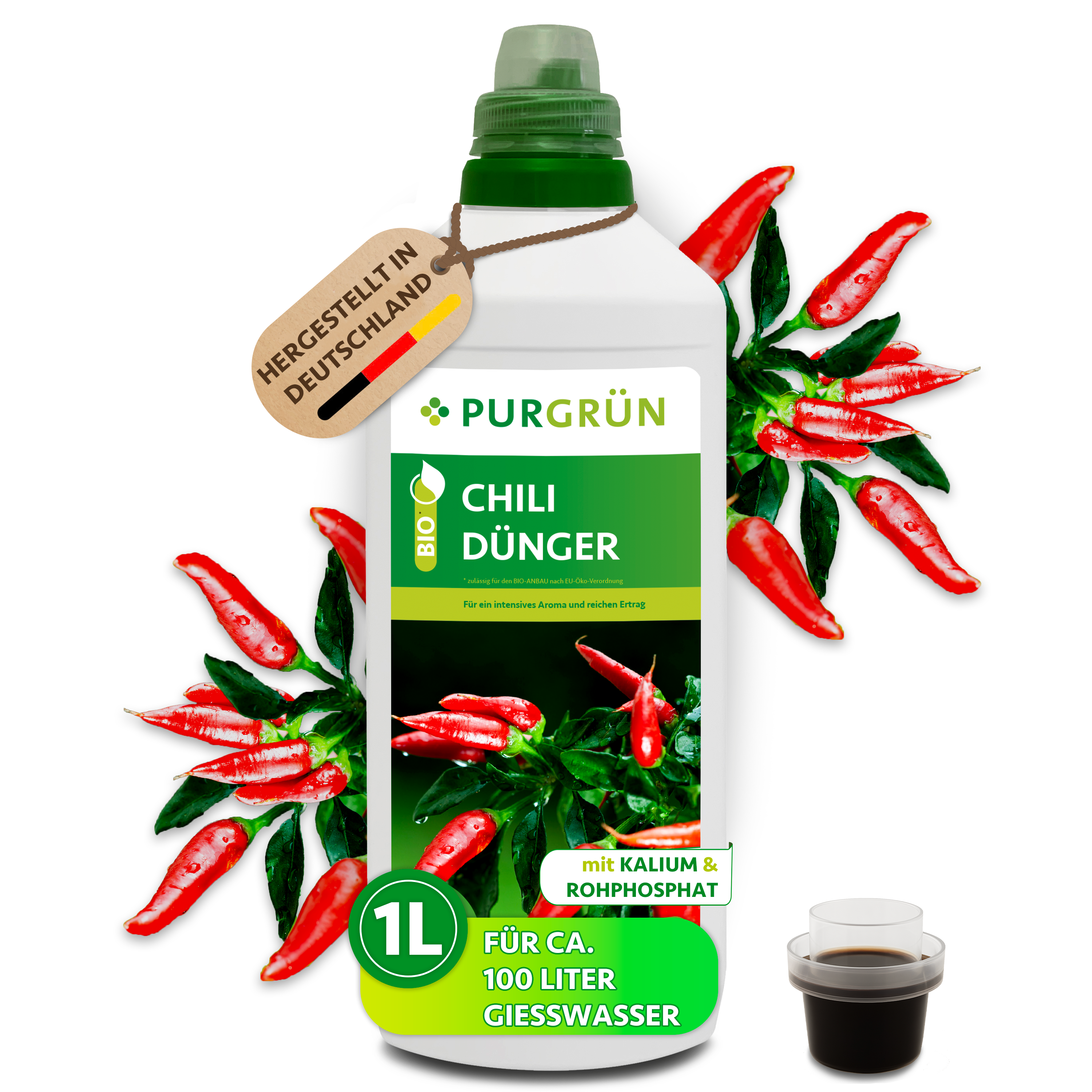 Bio-Chilidünger 1 Liter