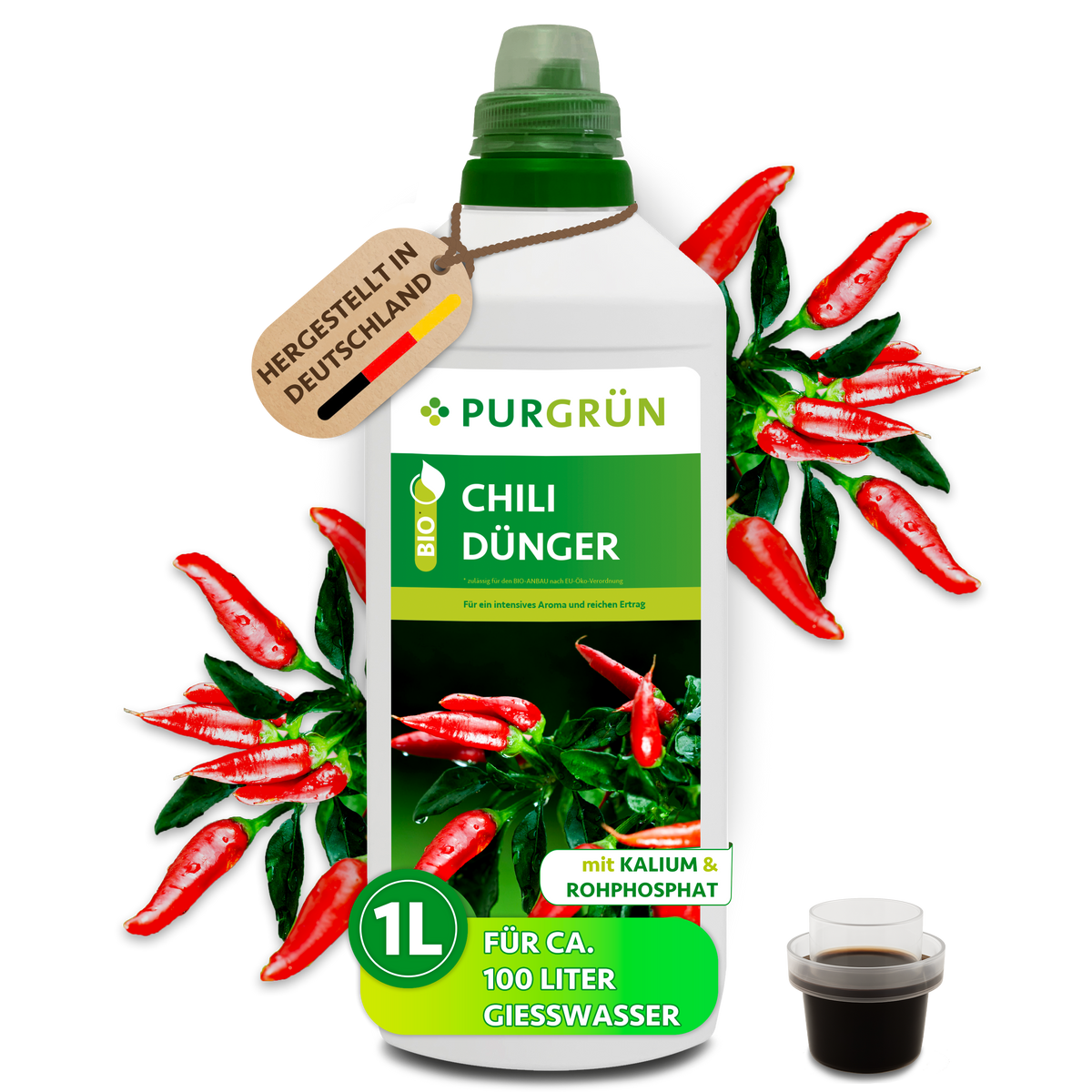 Bio-Chilidünger 1 Liter
