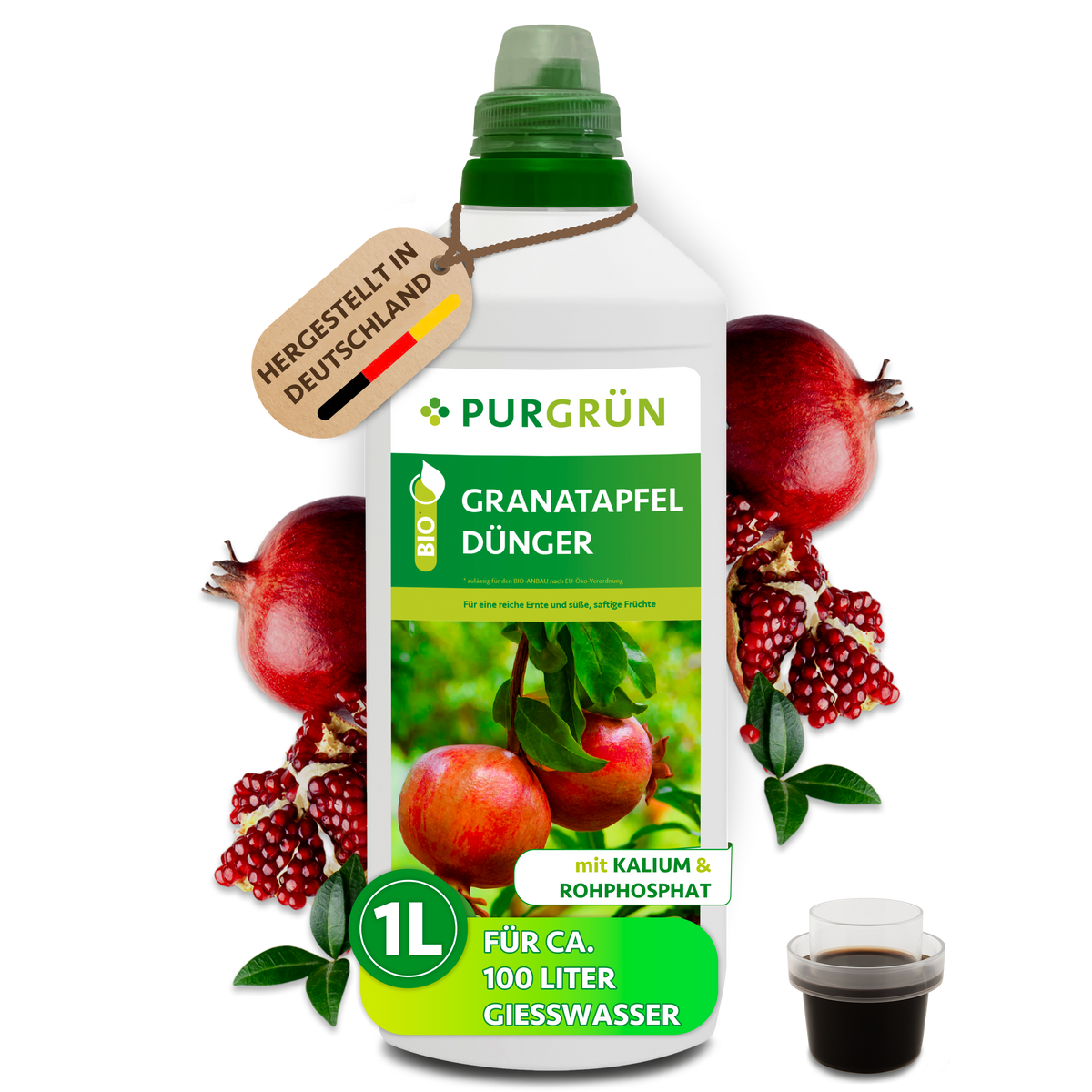 Bio-Granatapfel-Dünger 1 Liter