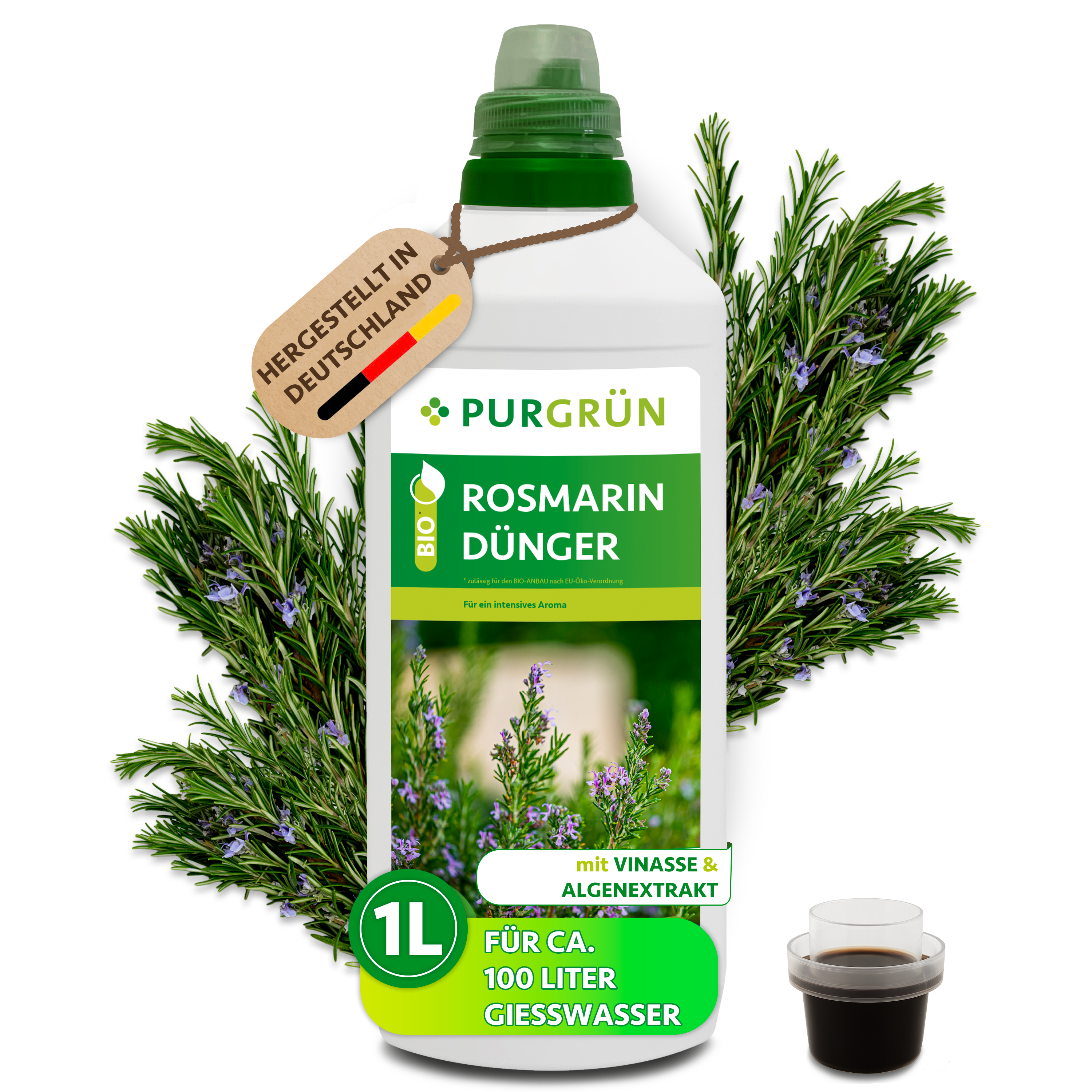 Bio-Rosmarin-Dünger 1 Liter