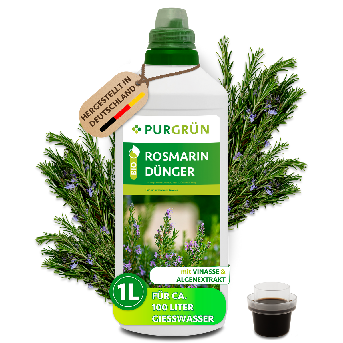 Bio-Rosmarin-Dünger 1 Liter