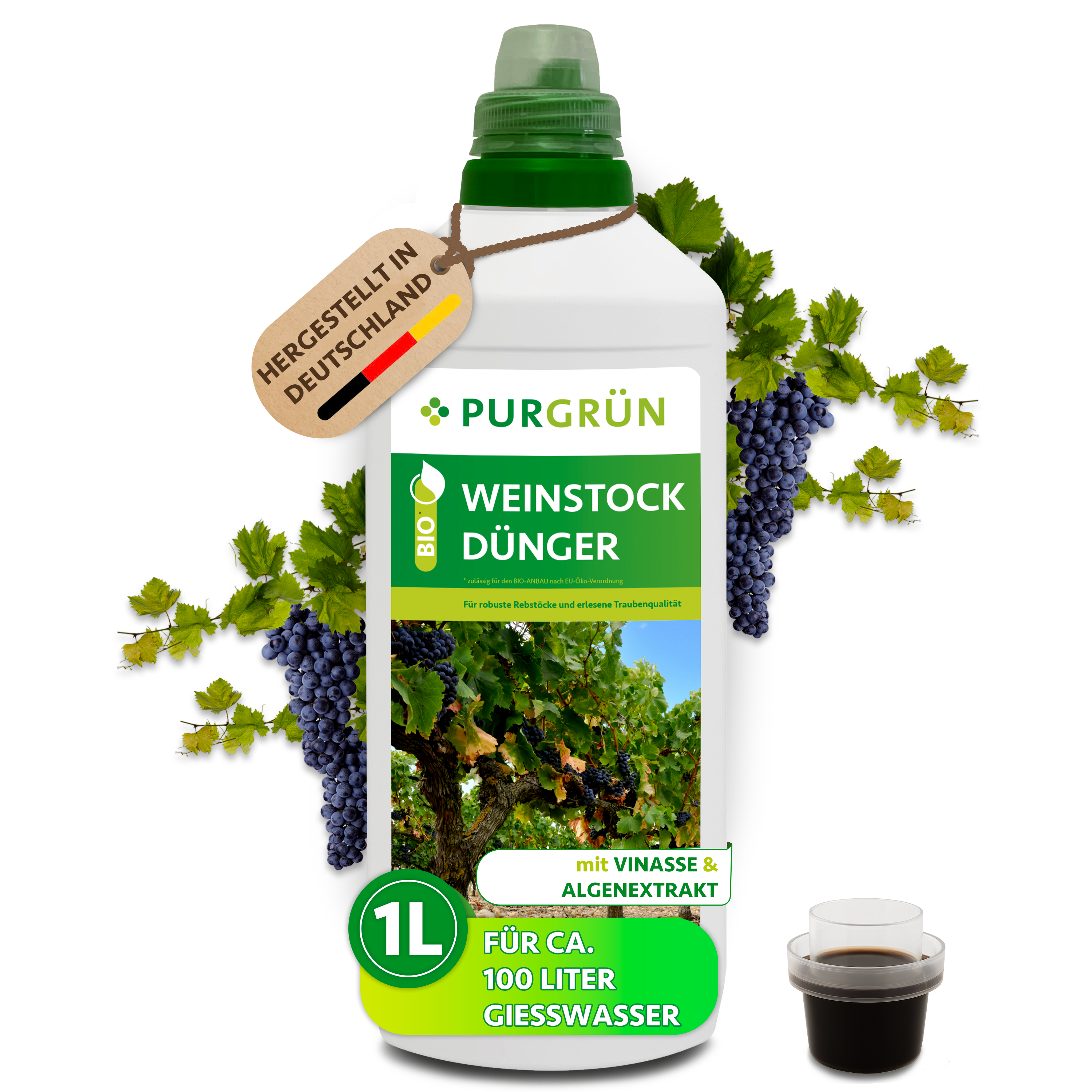 Bio-Weinstock-Dünger 1 Liter