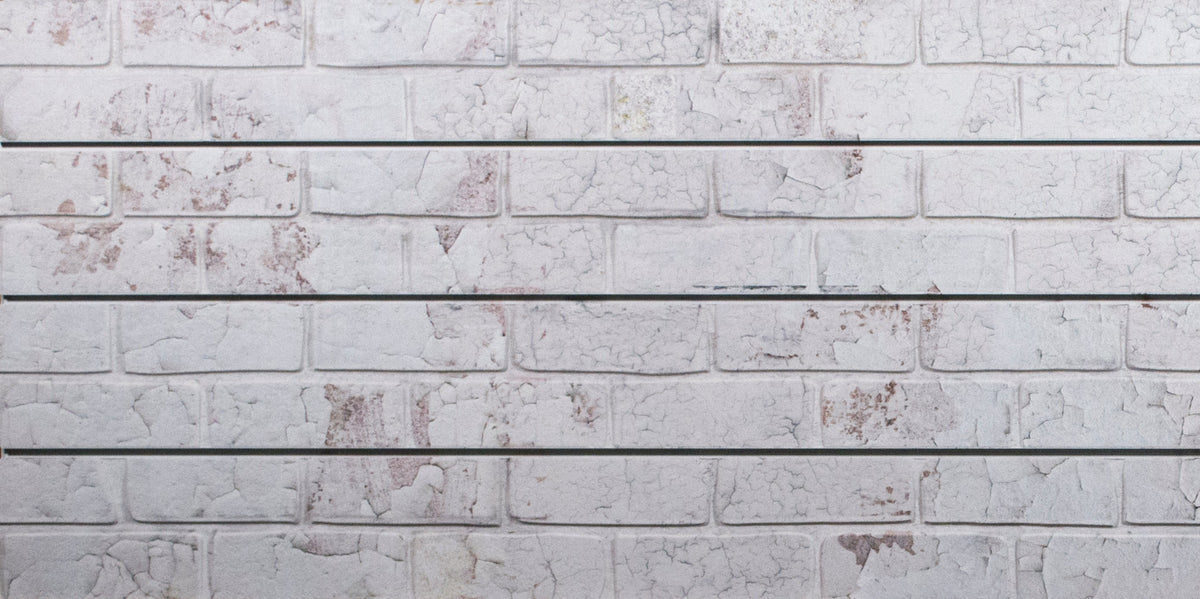 Brick (Old Paint) - 3D Textured Slatwall