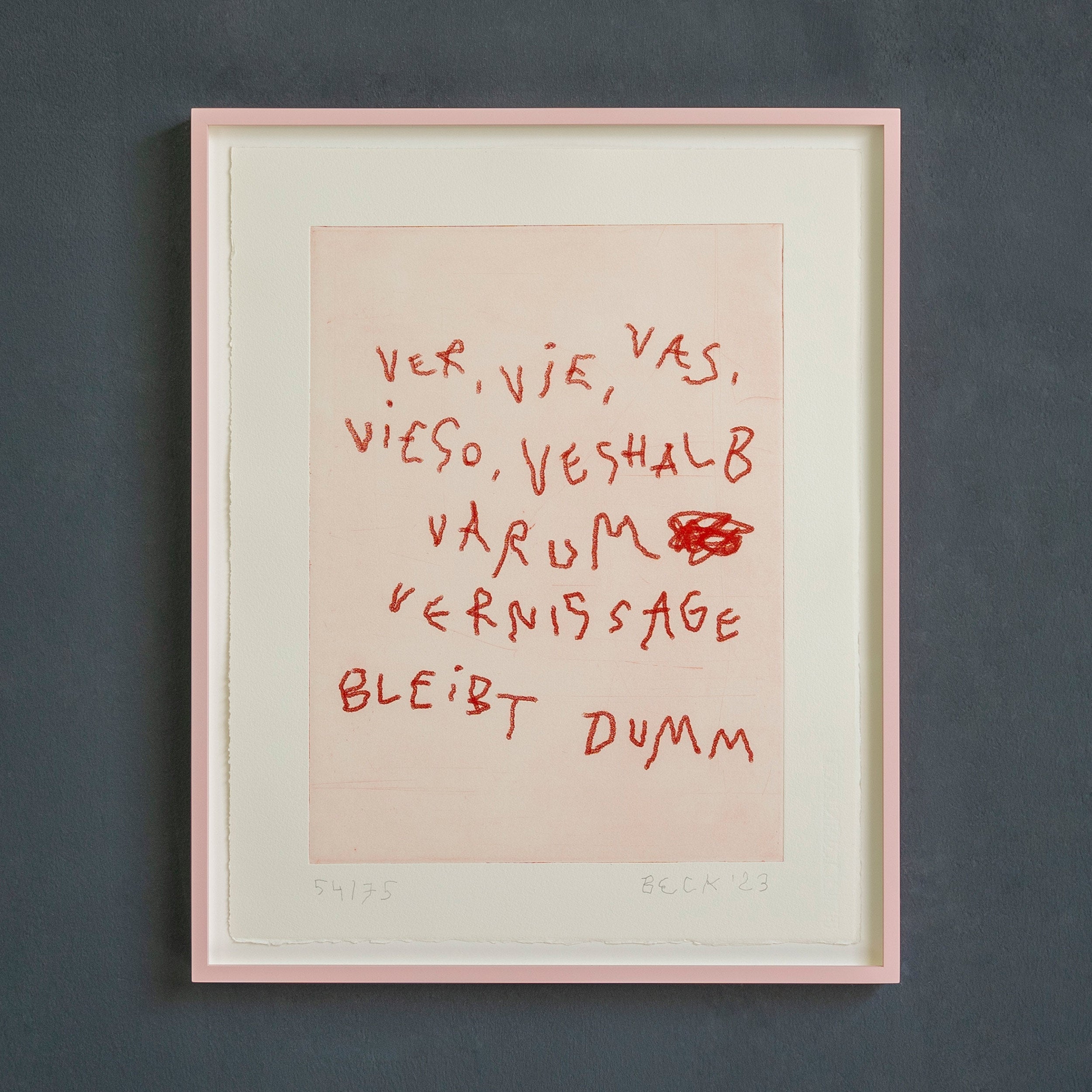 »Ver, Vie, Vas«  by Arno Beck